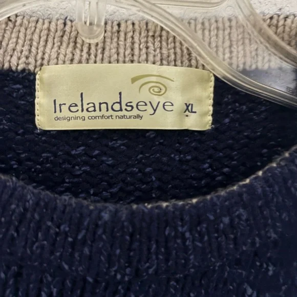 Ireland’s Eye Blue Tweed Sweater - Picture 5 of 7